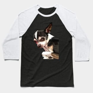 cute puppy-vector art the dog Baseball T-Shirt